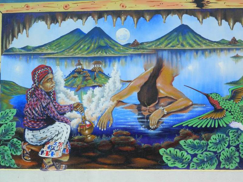 Mural, San Juan La Laguna